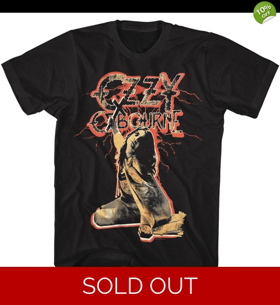 Ozzy Osbourne - Red Lightning T-Shirt